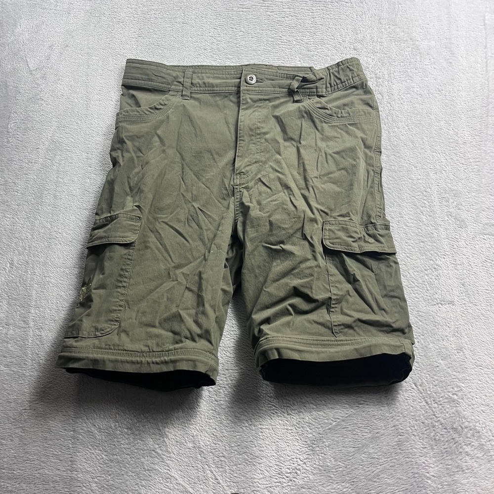 Boy Scouts of America Youth Switchback Cargo Shorts Olive Green Size 18 Hiking